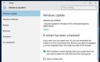 Как отключить и восстановить автоматическое обновление Windows10